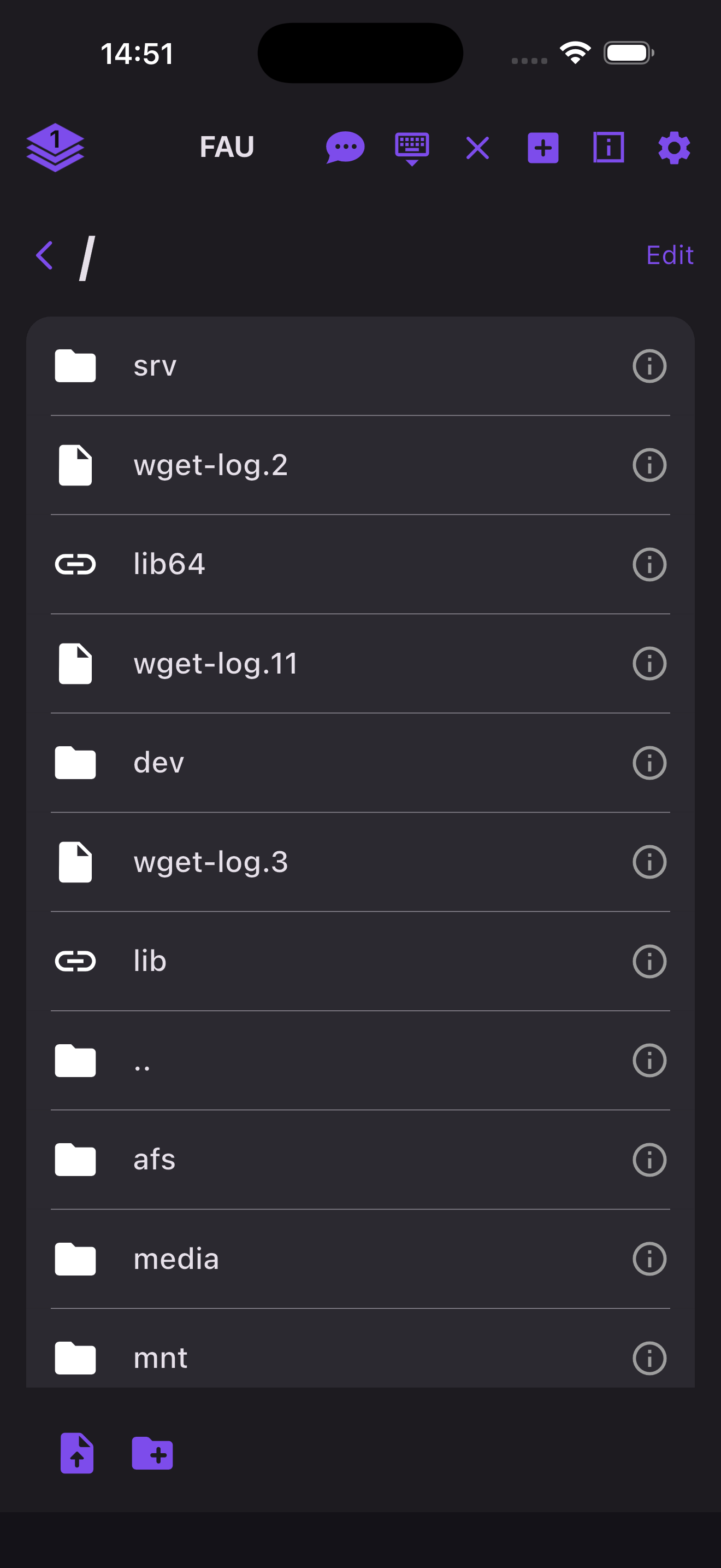 Termux Saved Servers Quick Access